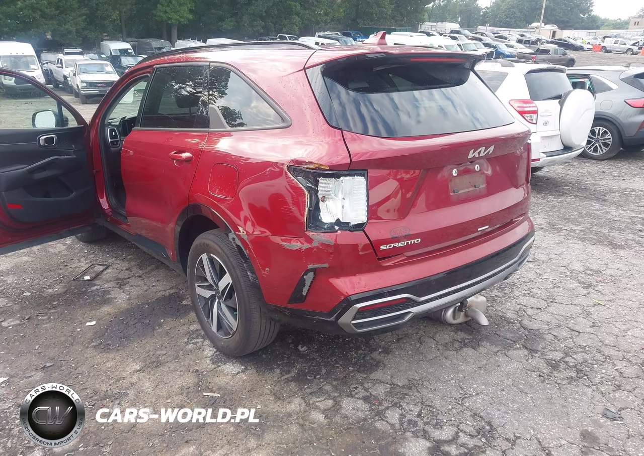 2023 Kia Sorento S VIN:5XYRL4LC7PG168704 - 3