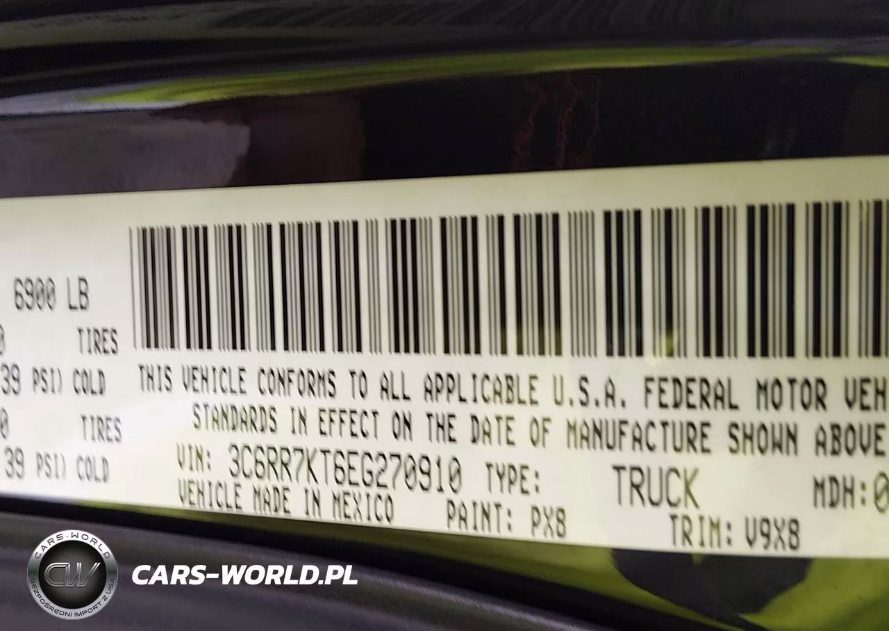 2014 Ram 1500 Express VIN:3C6RR7KT6EG270910 - 9