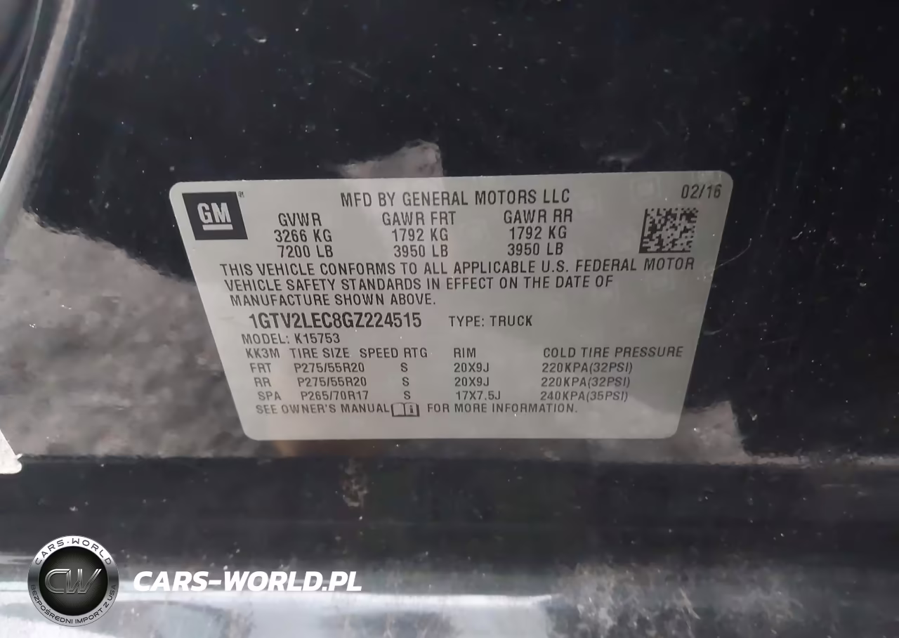 2016 GMC Sierra 1500 VIN:1GTV2LEC8GZ224515 - 9