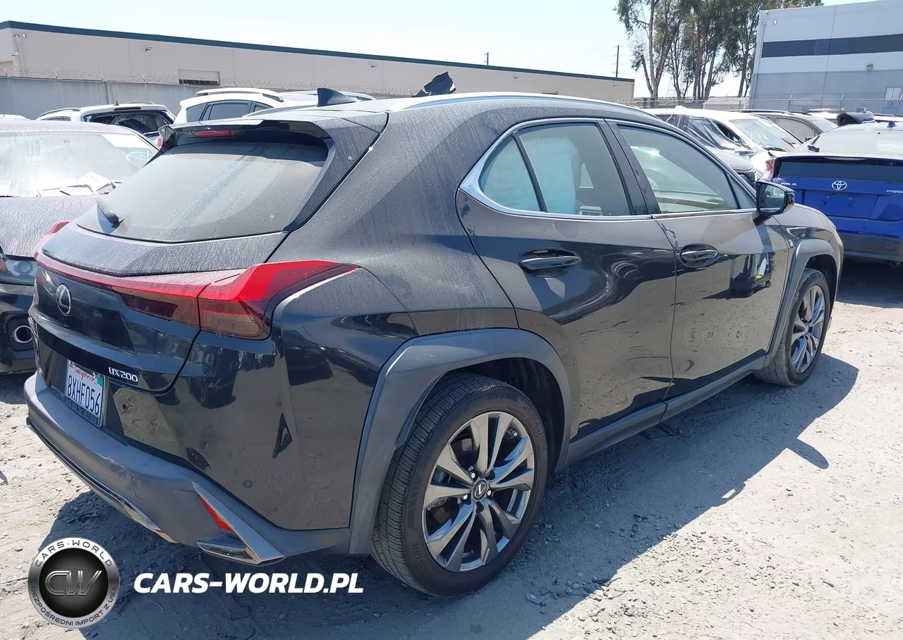 2021 Lexus Ux 200 F Sport VIN:JTHE3JBH4M2042119 - 4