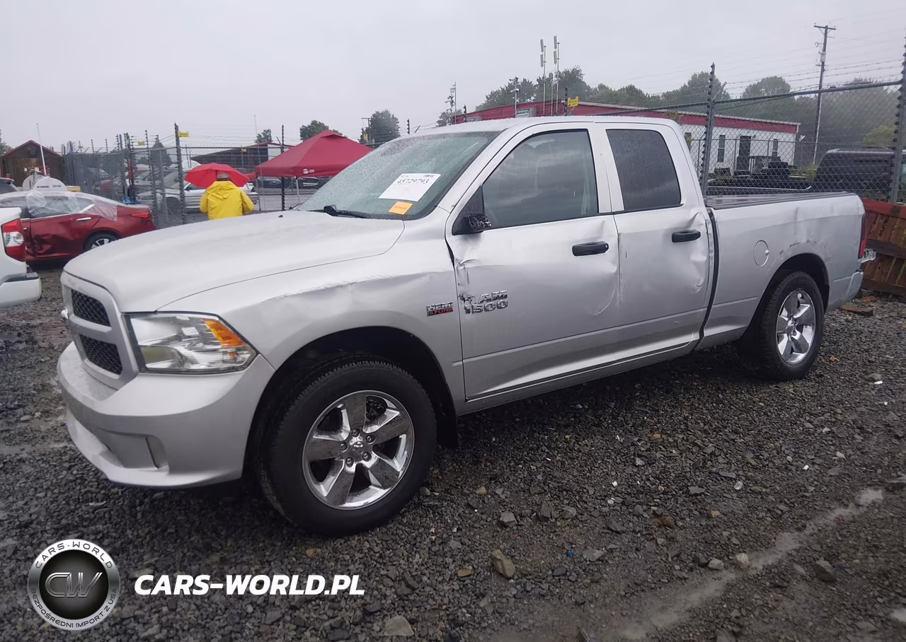 2018 Ram 1500 Express 4X4 6'4 Box VIN:1C6RR7FT3JS309997 - 2
