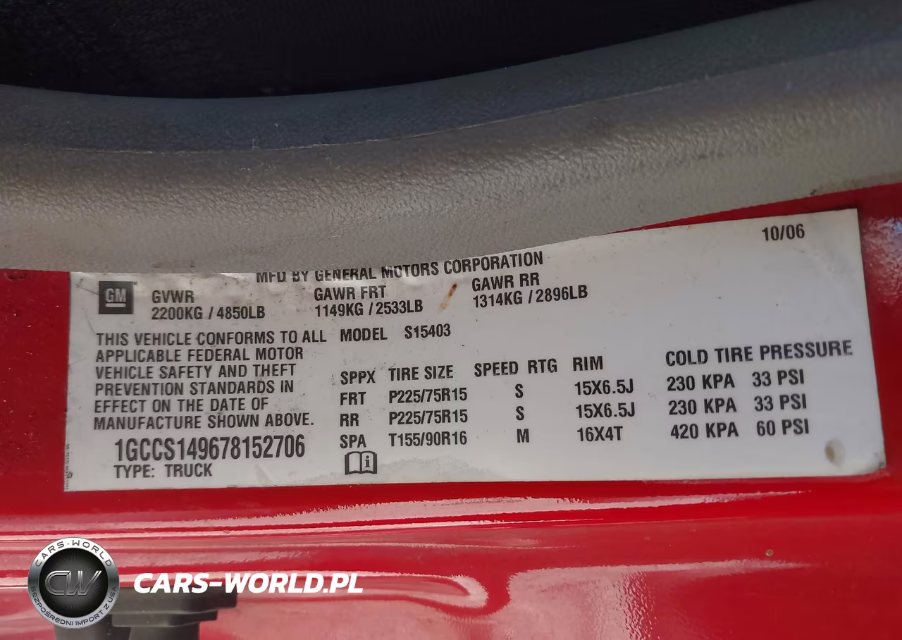 2007 Chevrolet Colorado Ls VIN:1GCCS149678152706 - 9