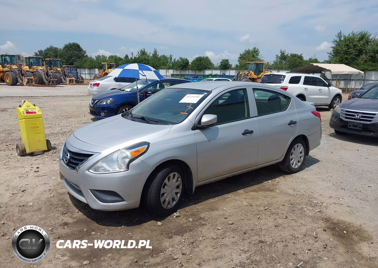 2016 Nissan Versa 1.6 S+ VIN:3N1CN7AP6GL842523 - 2