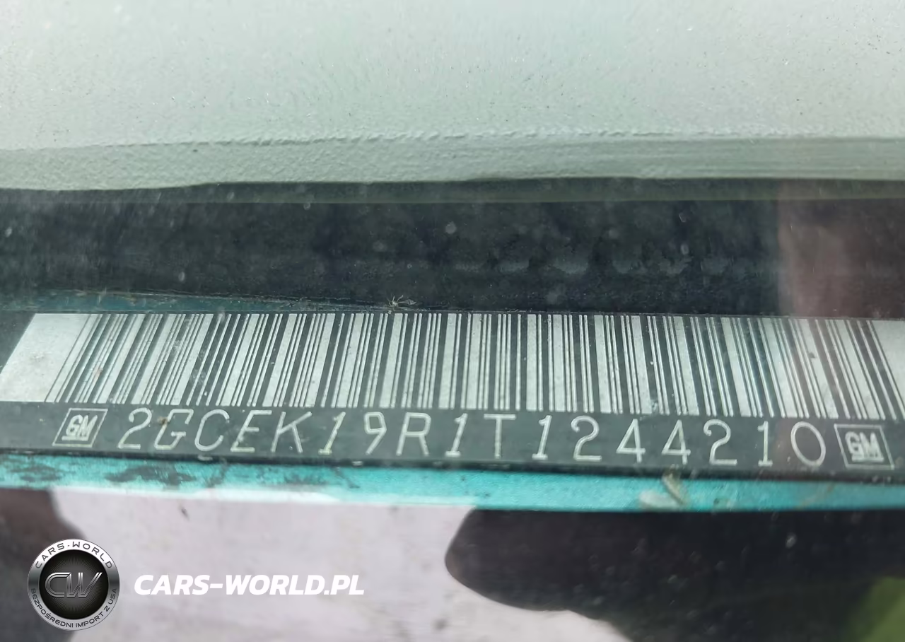 1996 Chevrolet Gmt-400 K1500 VIN:2GCEK19R1T1244210 - 9