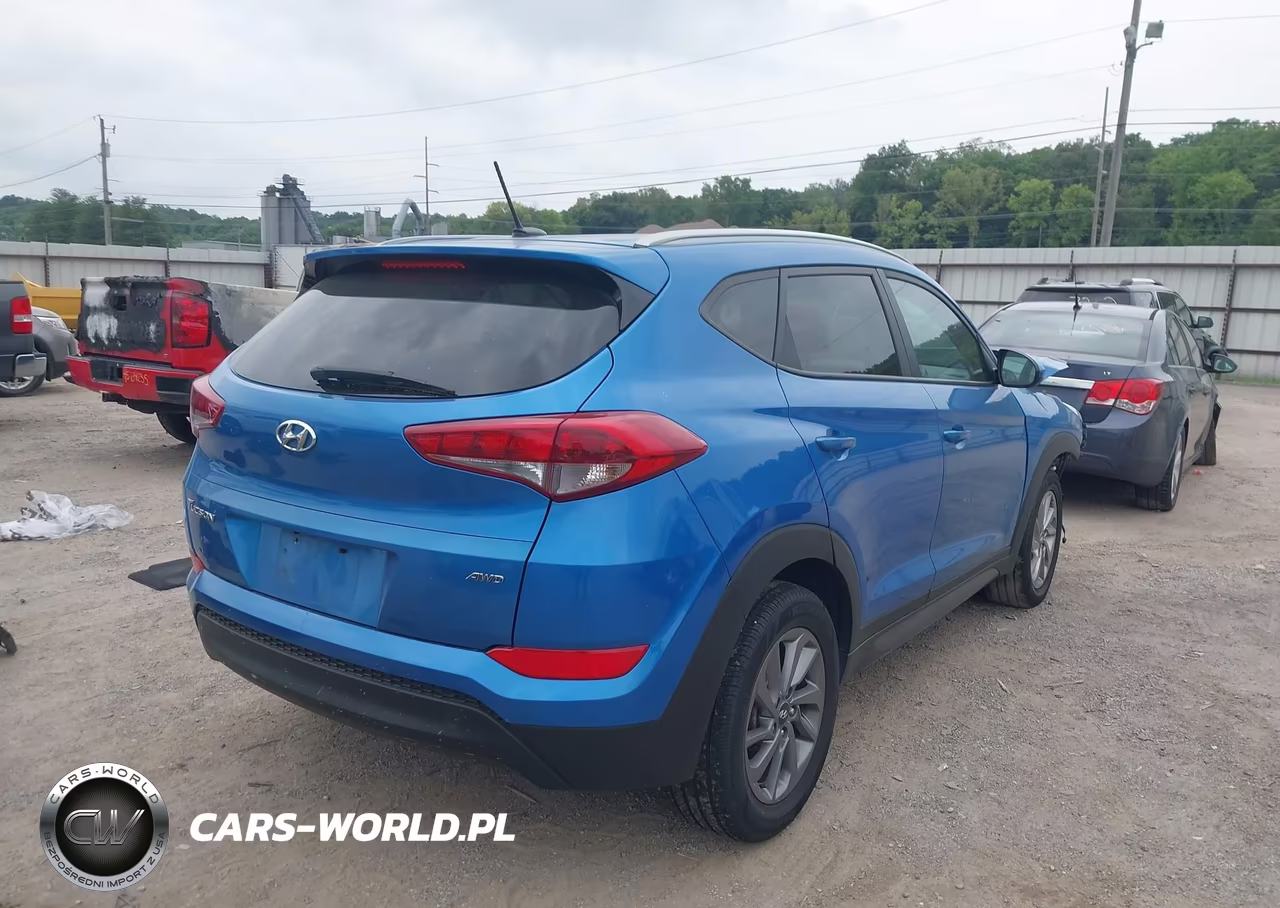 2016 Hyundai Tucson Se VIN:KM8J3CA48GU130119 - 4