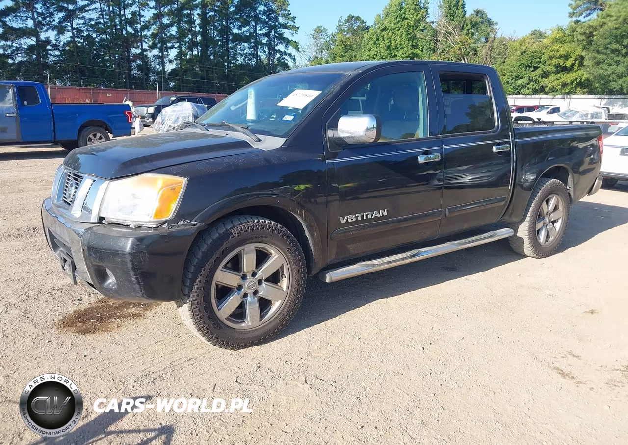 2010 Nissan Titan Se VIN:1N6AA0ED3AN325644 - 2