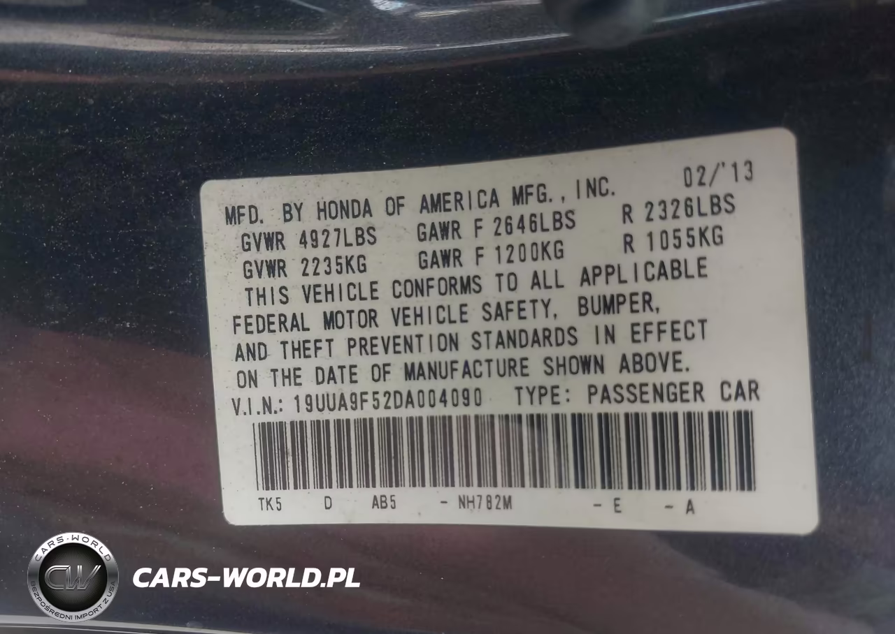 2013 Acura Tl Tech VIN:19UUA9F52DA004090 - 9