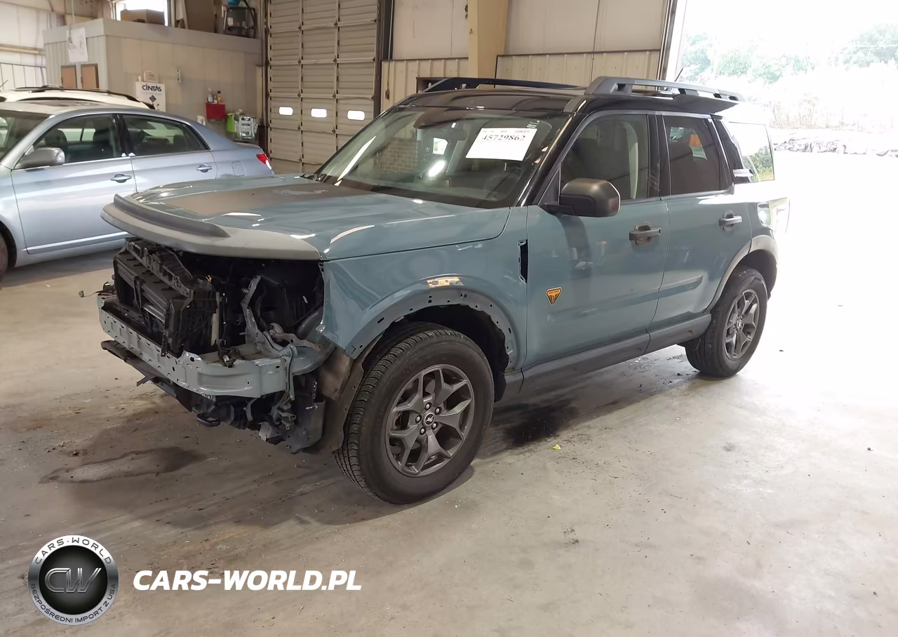 2021 Ford Bronco Sport Badlands VIN:3FMCR9D95MRB07966 - 2