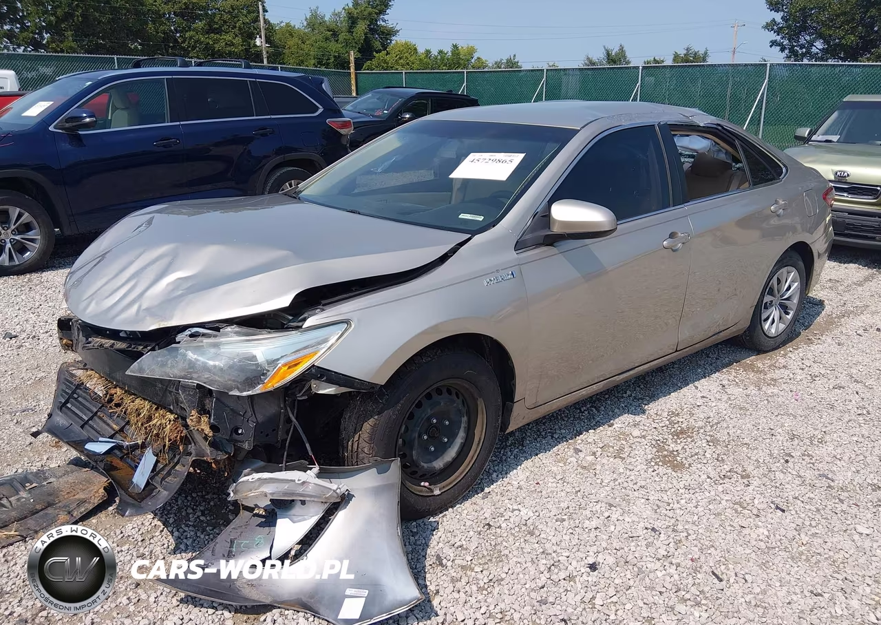 2016 Toyota Camry Hybrid Le VIN:4T1BD1FK0GU178548 - 2