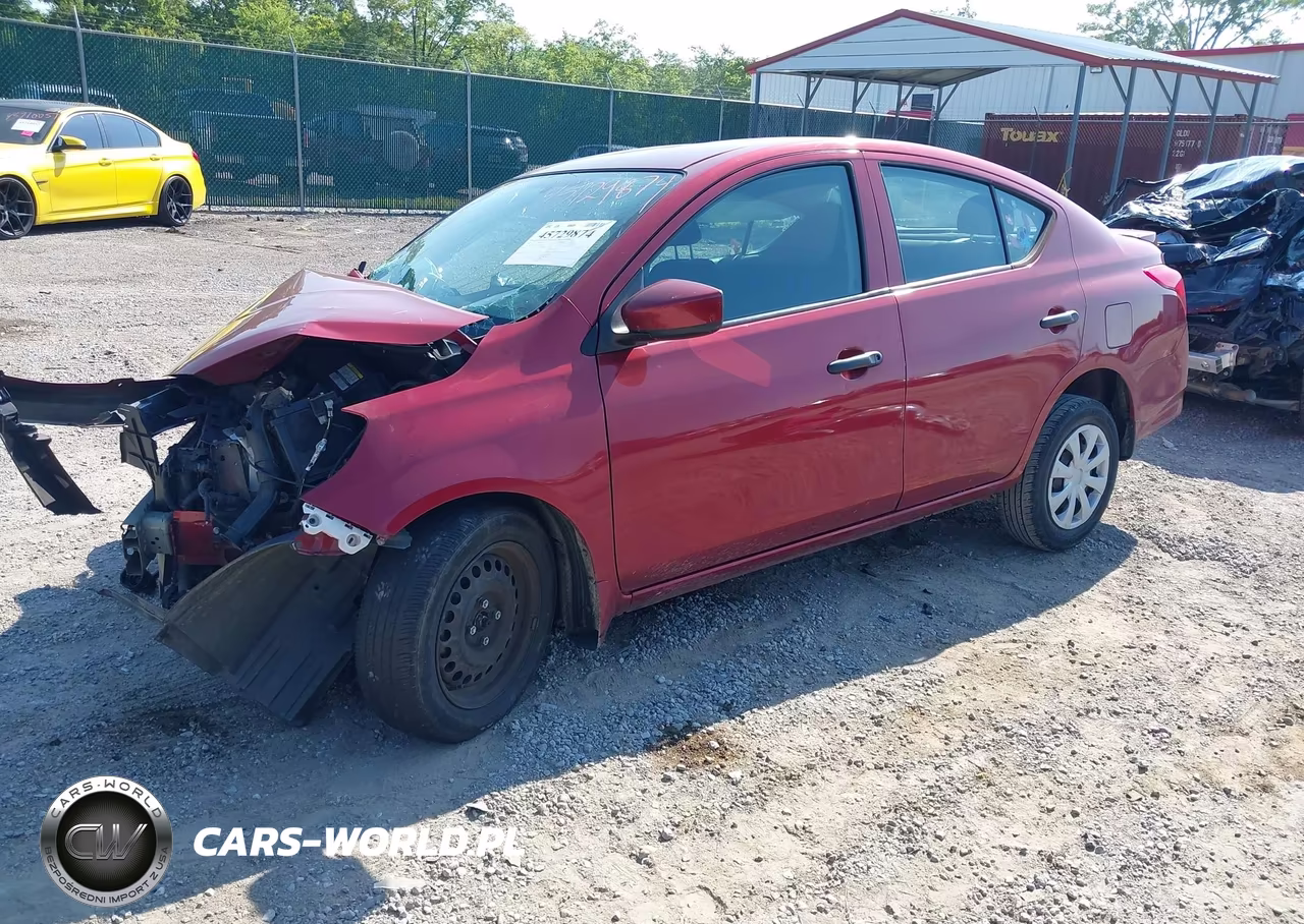 2019 Nissan Versa 1.6 S+ VIN:3N1CN7AP7KL822936 - 2