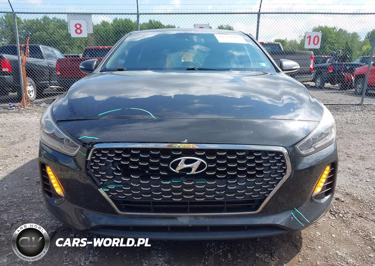 2018 Hyundai Elantra Gt Sport VIN:KMHH55LC9JU040803 - 12