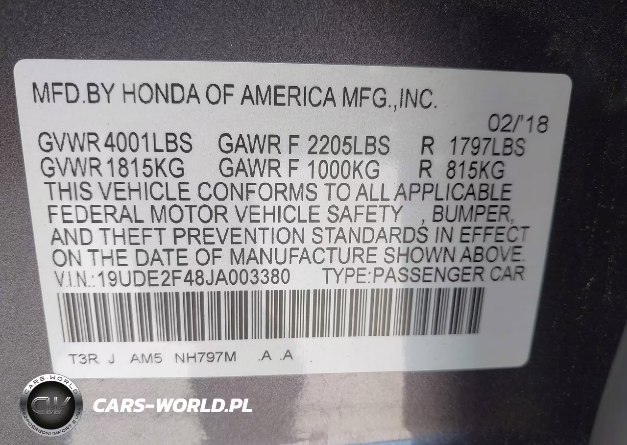 2018 Acura Ilx Special Edition VIN:19UDE2F48JA003380 - 9