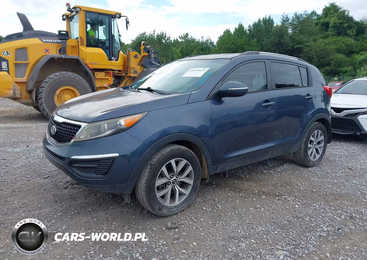 2014 Kia Sportage Lx VIN:KNDPB3ACXE7570587 - 2
