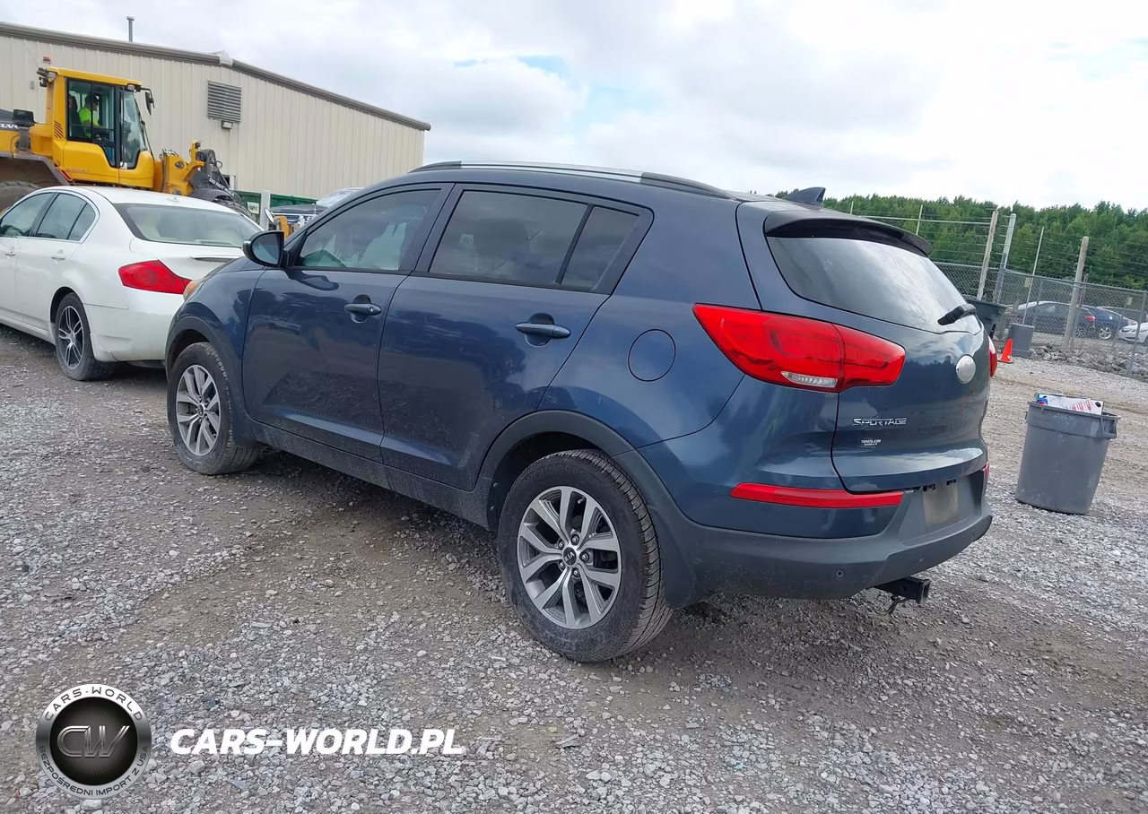 2014 Kia Sportage Lx VIN:KNDPB3ACXE7570587 - 3