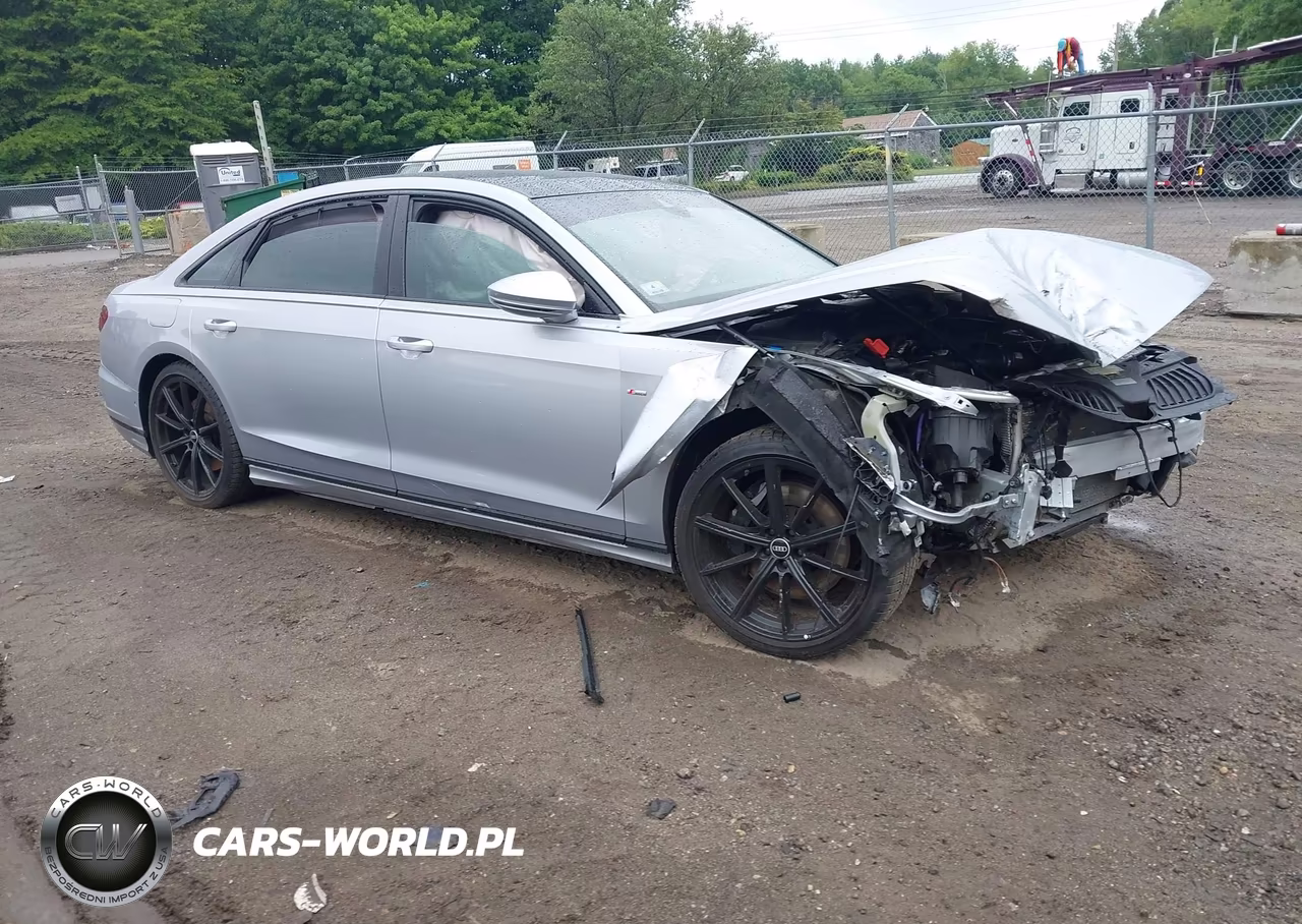 2023 Audi A8 L 55 Tfsi Quattro Tiptronic VIN:WAULDAF89PN001033 - 1