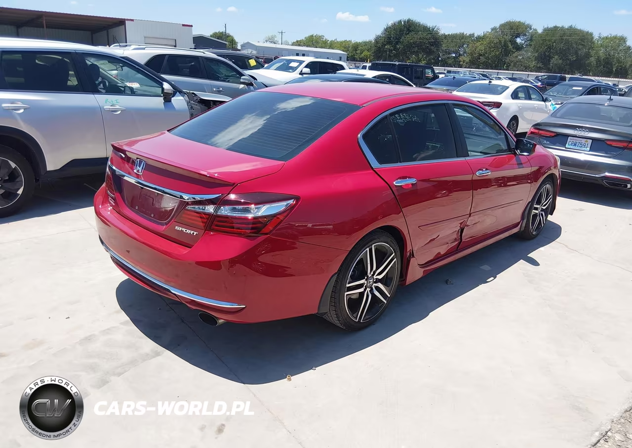 2016 Honda Accord Sport VIN:1HGCR2F5XGA170552 - 4