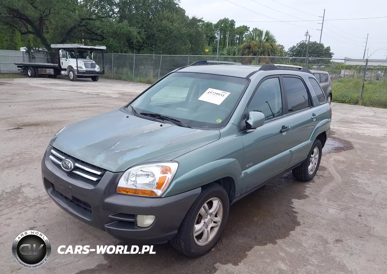 2007 Kia Sportage Ex V6 VIN:KNDJE723277323134 - 2