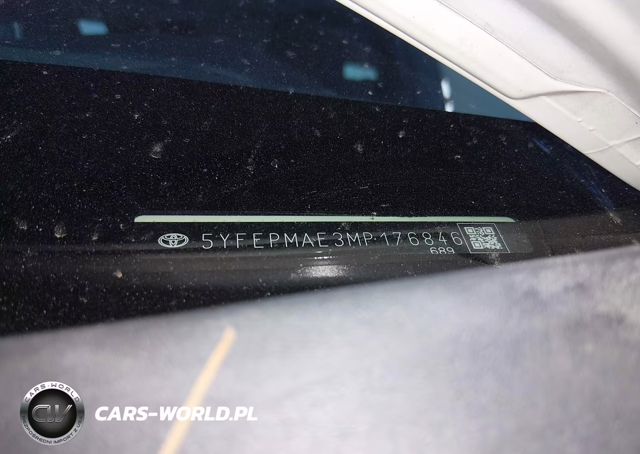2021 Toyota Corolla Le VIN:5YFEPMAE3MP176846 - 2