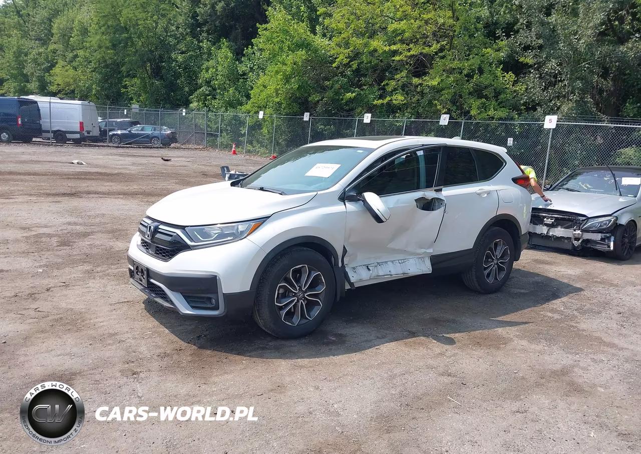 2022 Honda Cr-V Awd Ex-L VIN:2HKRW2H83NH604521 - 2