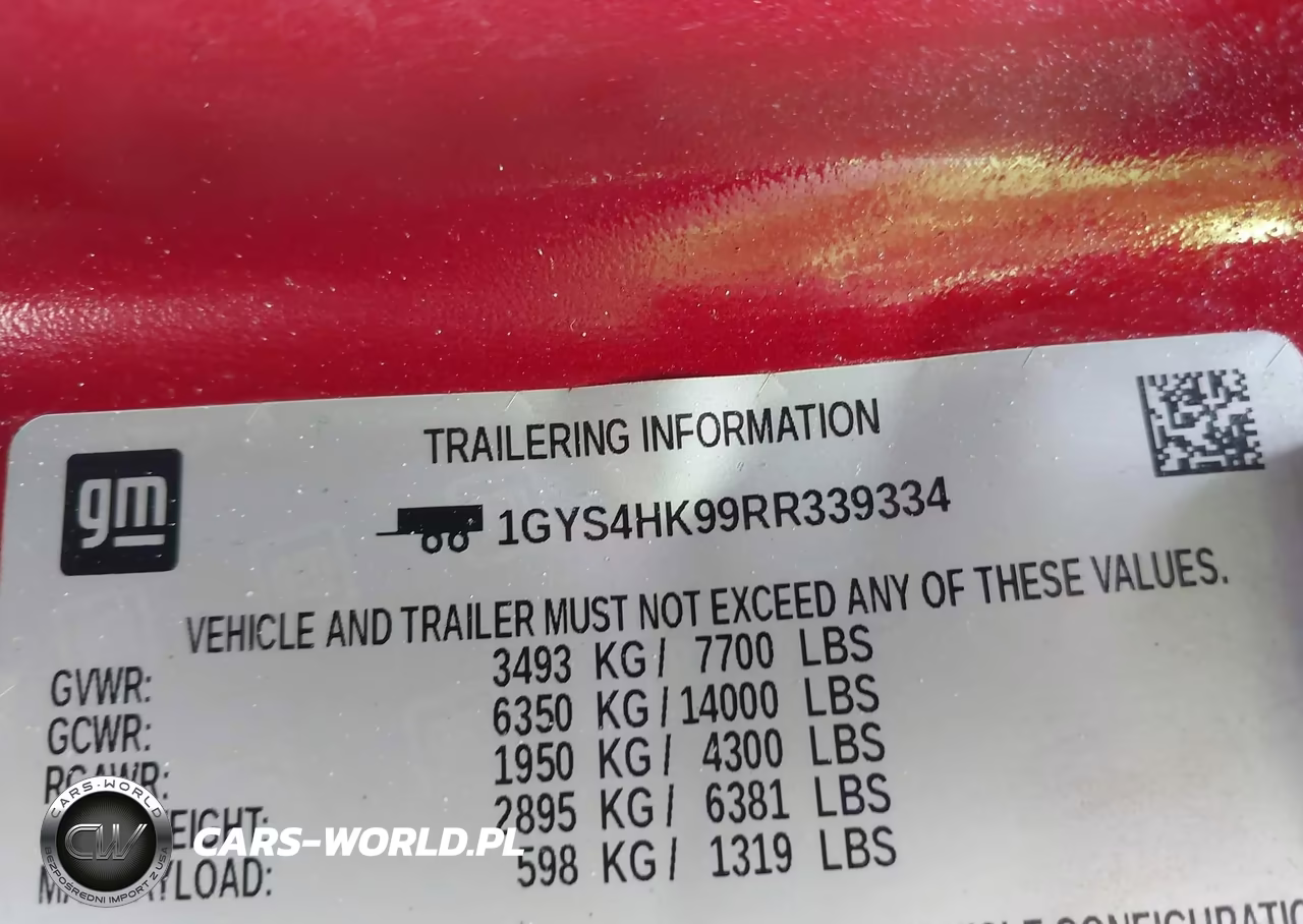 2024 Cadillac Escalade 4Wd V-Series VIN:1GYS4HK99RR339334 - 17