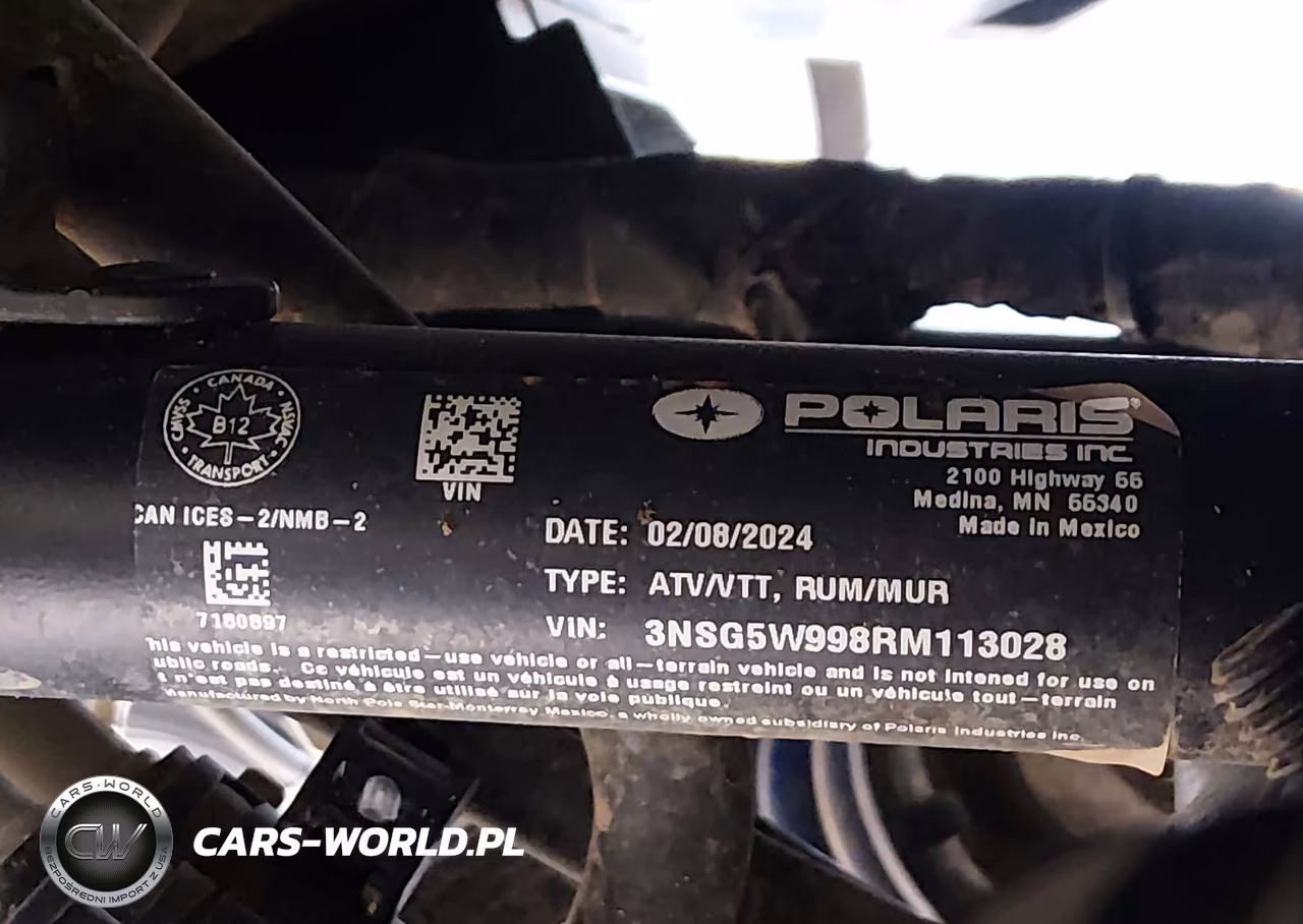 2024 Polaris Xpedition Xp 5 1000 Northstar VIN:3NSG5W998RM113028 - 10