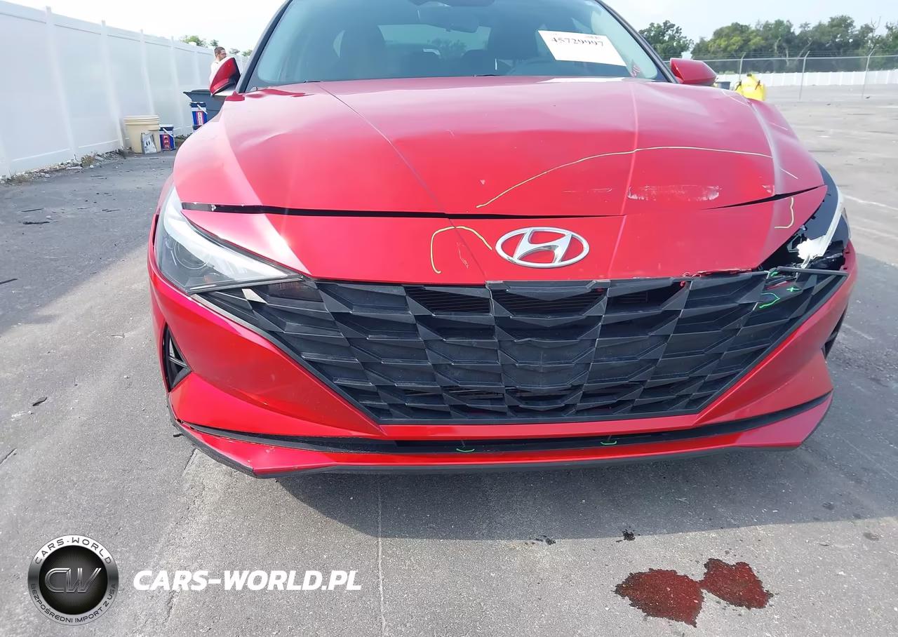 2021 Hyundai Elantra Sel VIN:5NPLM4AG7MH028309 - 18