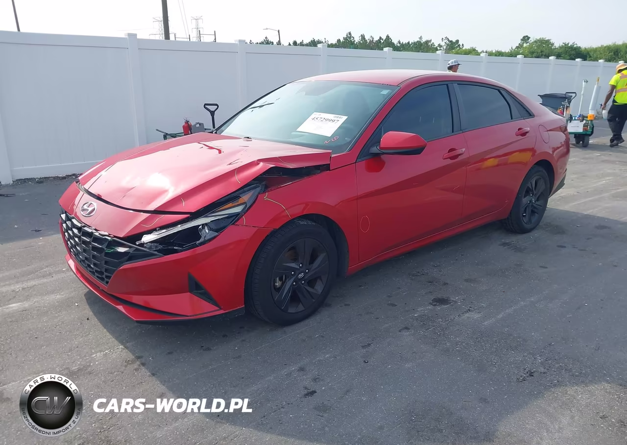 2021 Hyundai Elantra Sel VIN:5NPLM4AG7MH028309 - 2