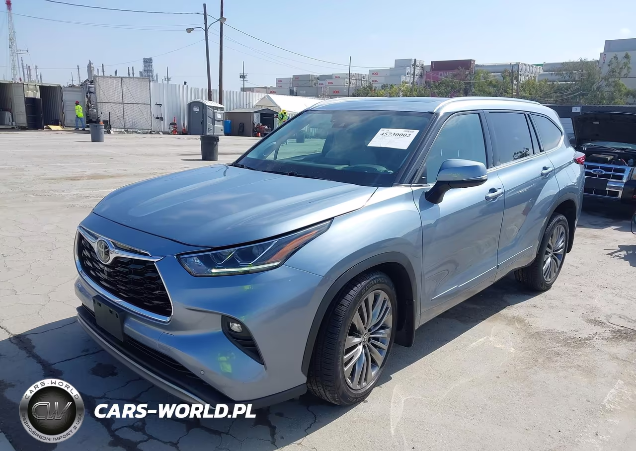2020 Toyota Highlander Platinum VIN:5TDFZRBH3LS001667 - 2