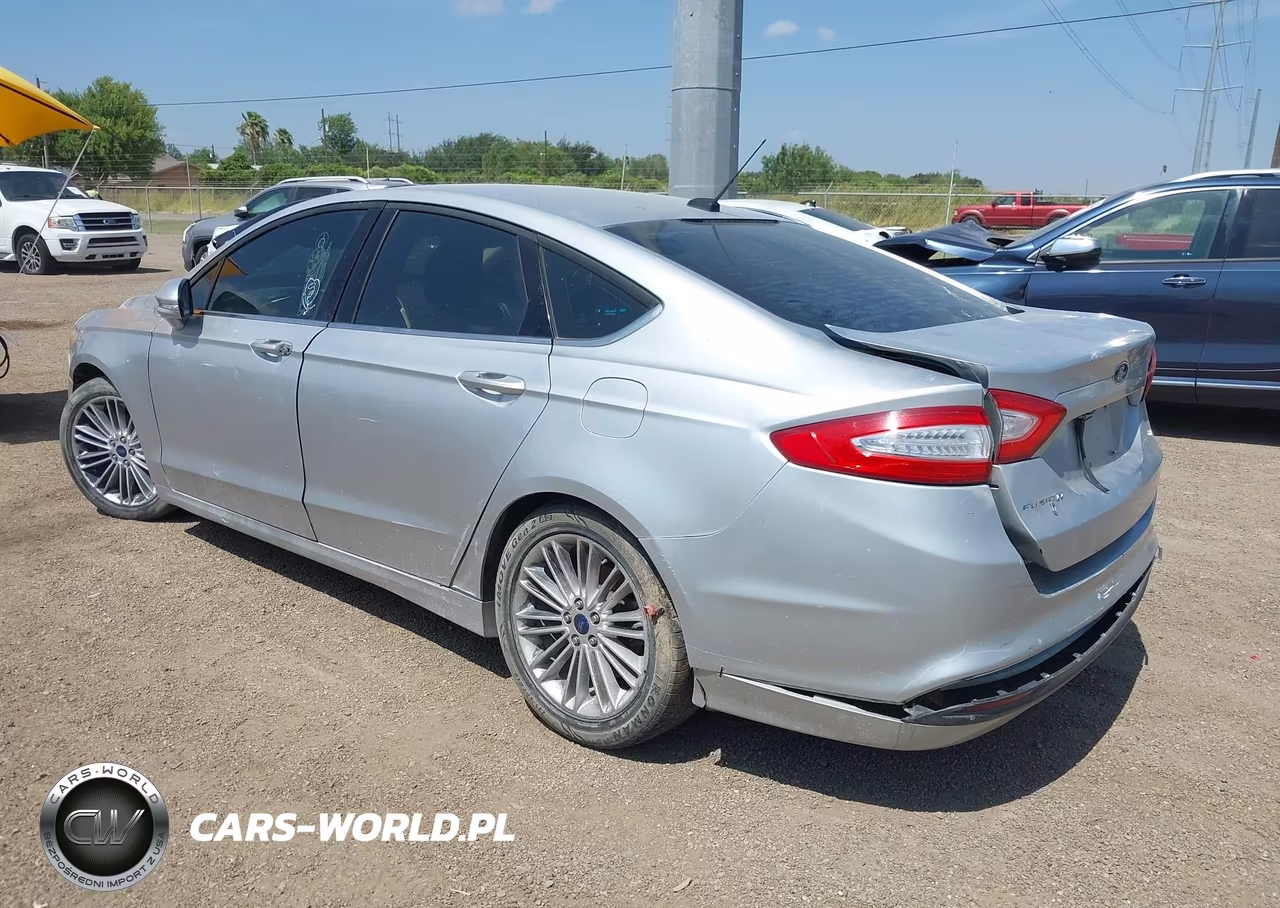 2014 Ford Fusion Se VIN:1FA6P0H70E5363955 - 3