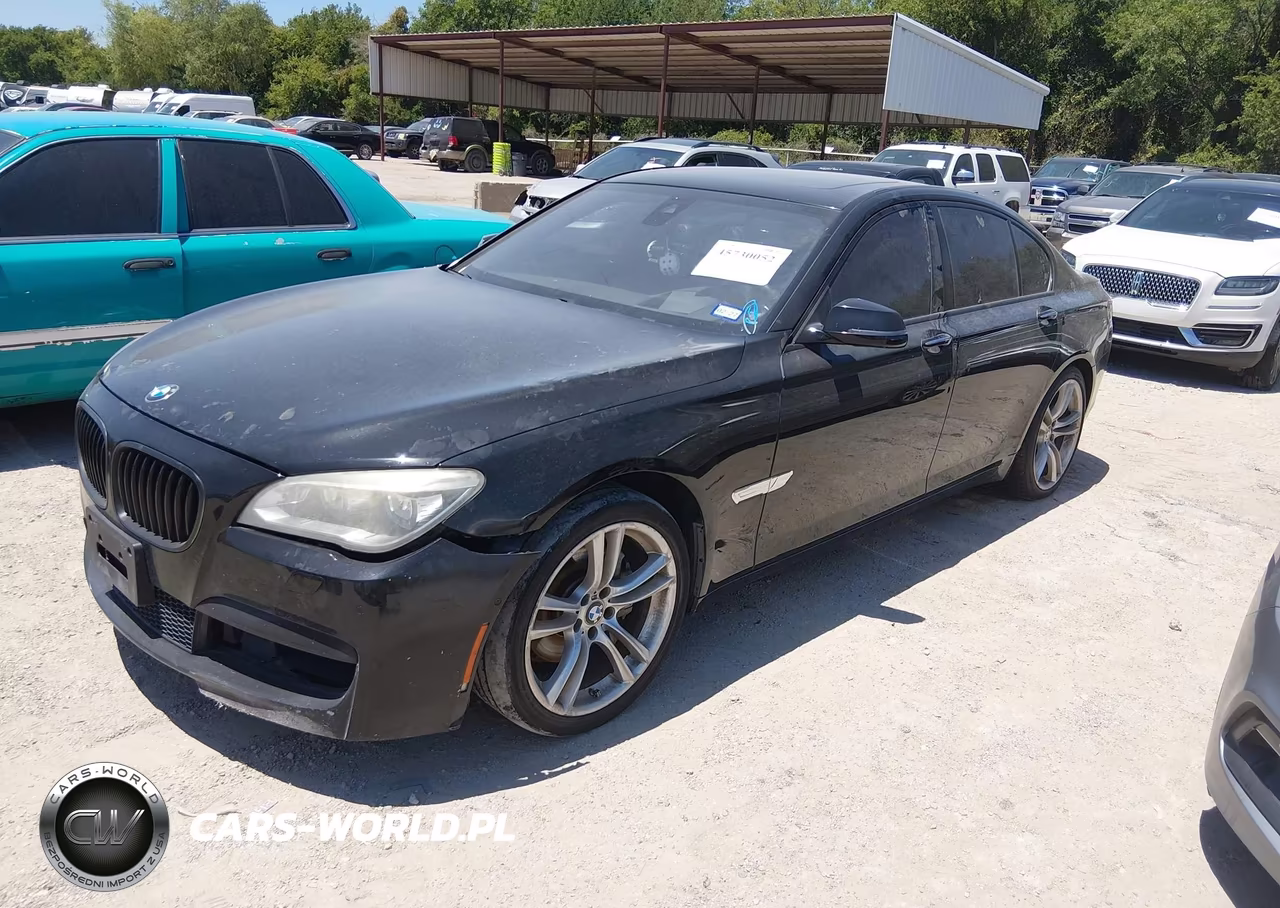 2014 BMW 740I VIN:WBAYA6C58ED144516 - 2