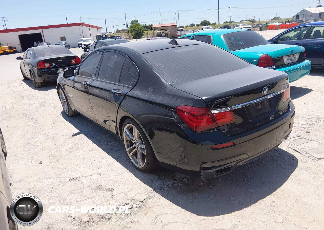 2014 BMW 740I VIN:WBAYA6C58ED144516 - 3