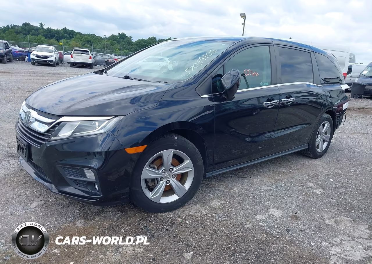 2019 Honda Odyssey Ex-L VIN:5FNRL6H7XKB080530 - 2