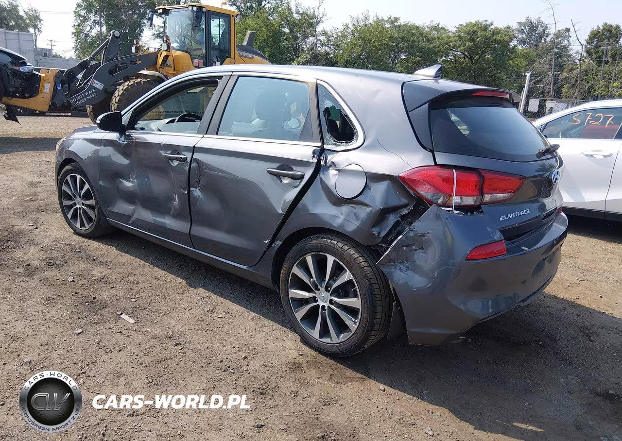 2018 Hyundai Elantra Gt VIN:KMHH35LE0JU017580 - 3