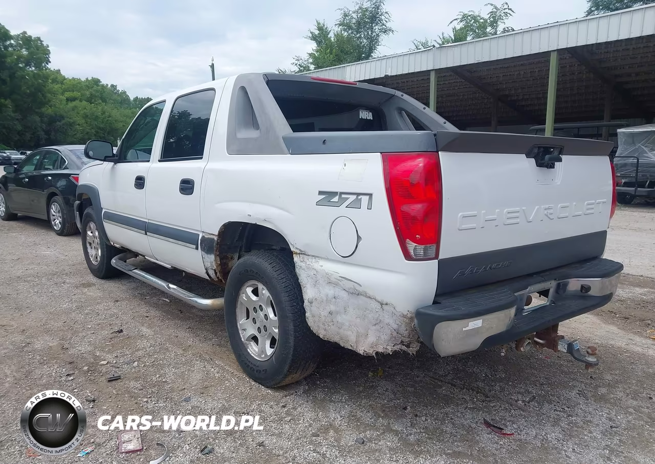 2003 Chevrolet Avalanche 1500 VIN:3GNEK13T03G266931 - 3