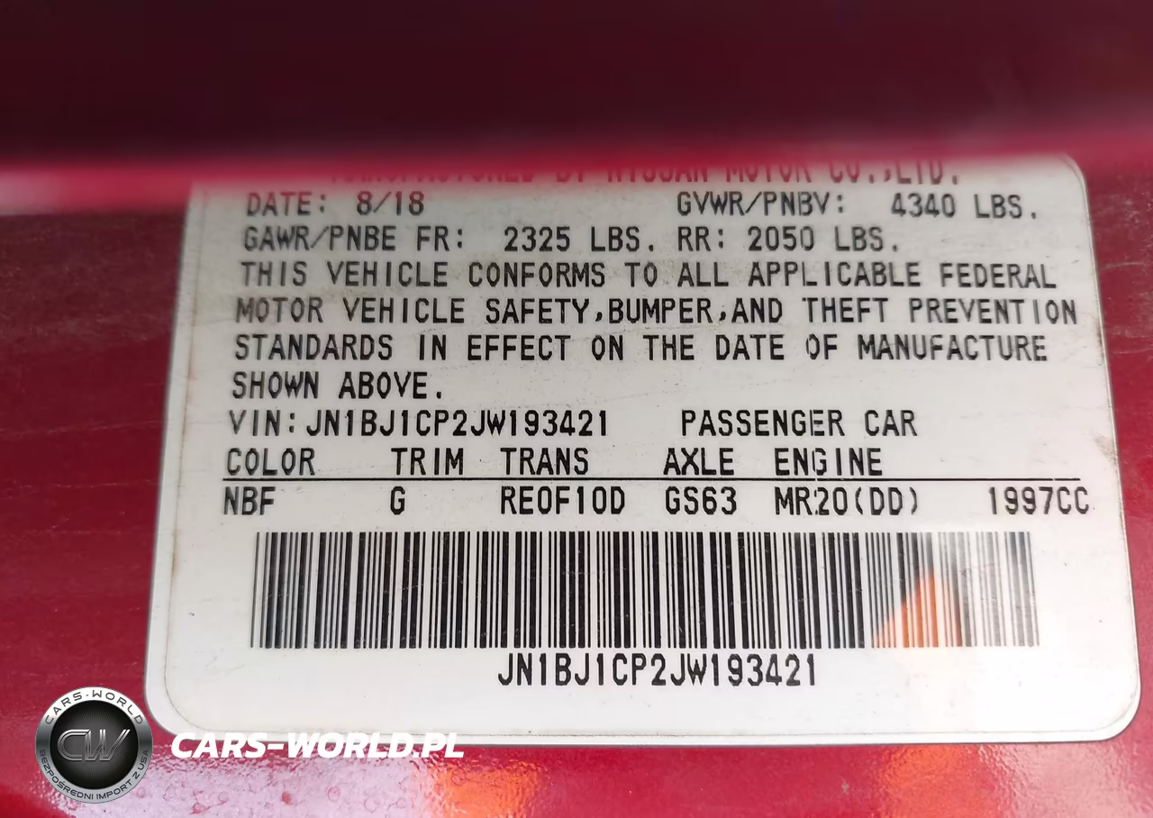 2018 Nissan Rogue Sport Sv VIN:JN1BJ1CP2JW193421 - 9