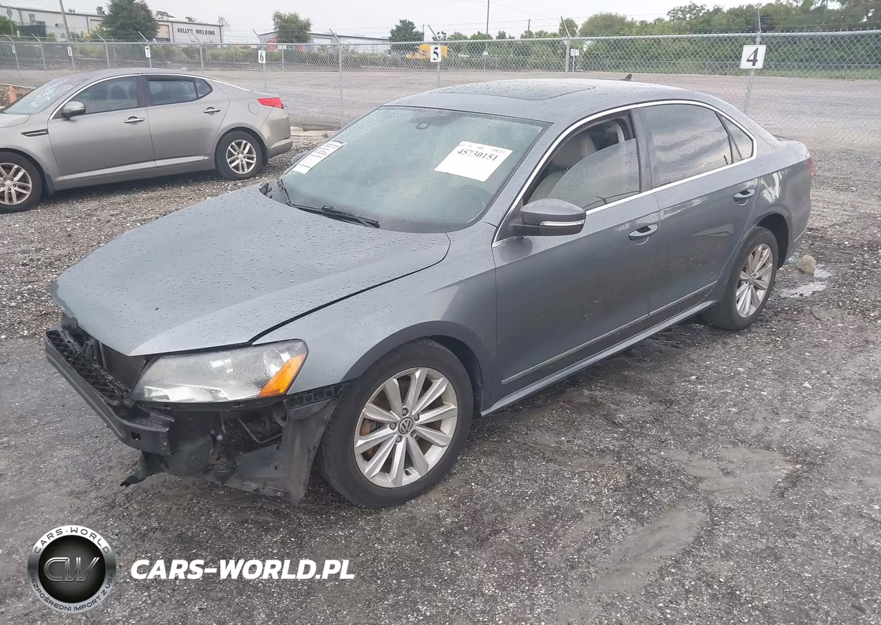 2013 Volkswagen Passat 2.5L Sel VIN:1VWCH7A30DC096785 - 2