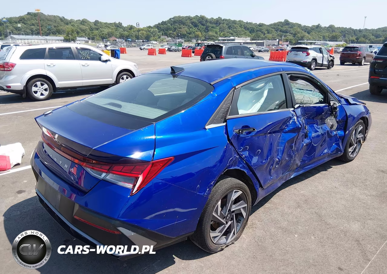 2025 Hyundai Elantra Sel Convenience VIN:KMHLS4DG9SU856409 - 4