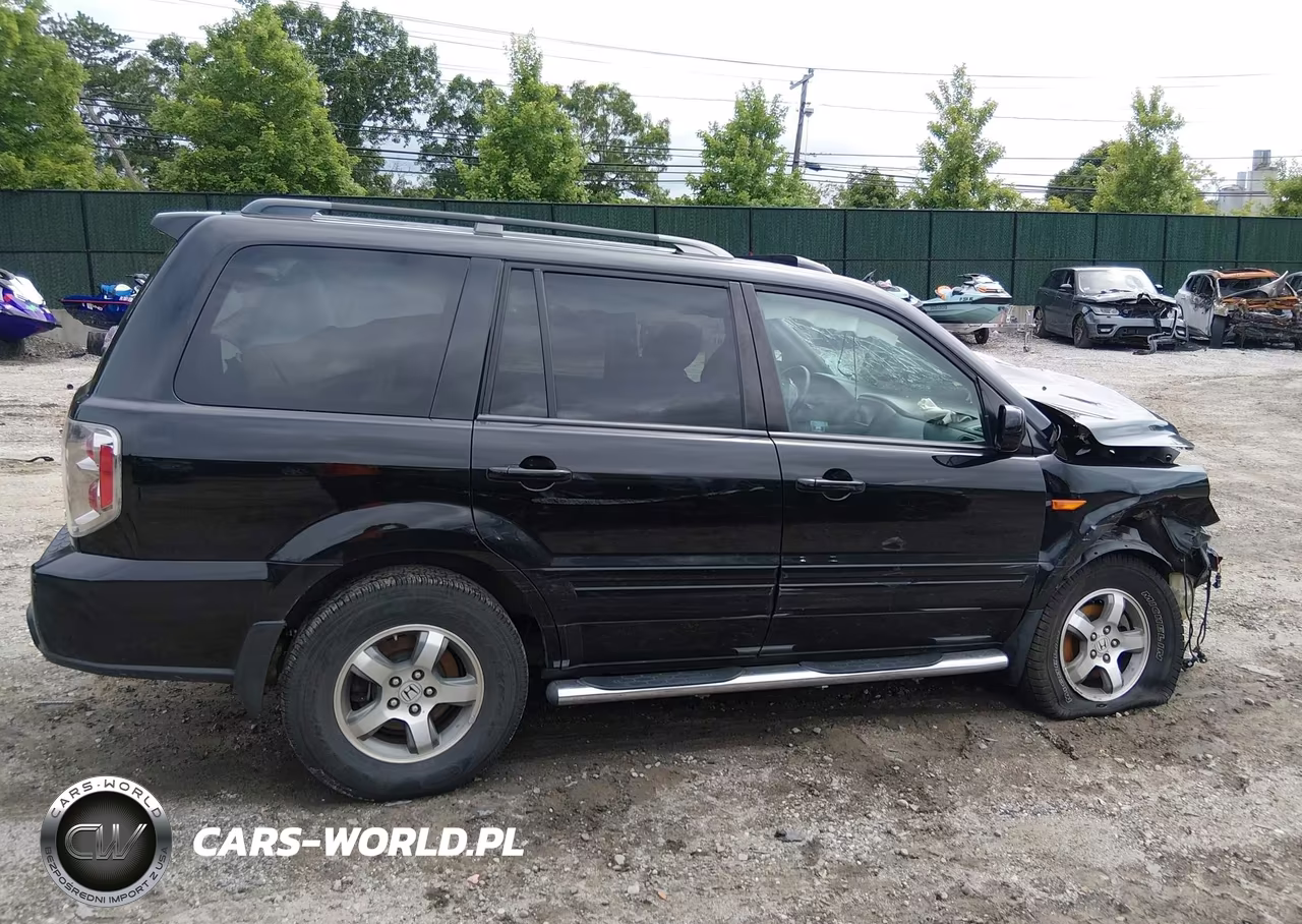 2008 Honda Pilot Ex-L VIN:5FNYF187X8B000707 - 13