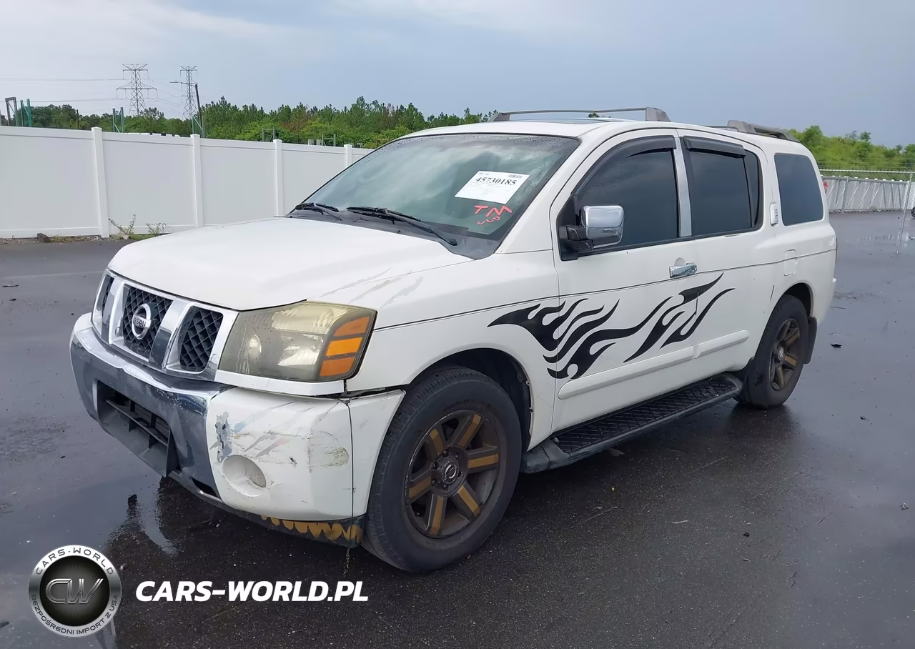 2004 Nissan Pathfinder Armada Le VIN:5N1AA08A14N715873 - 2