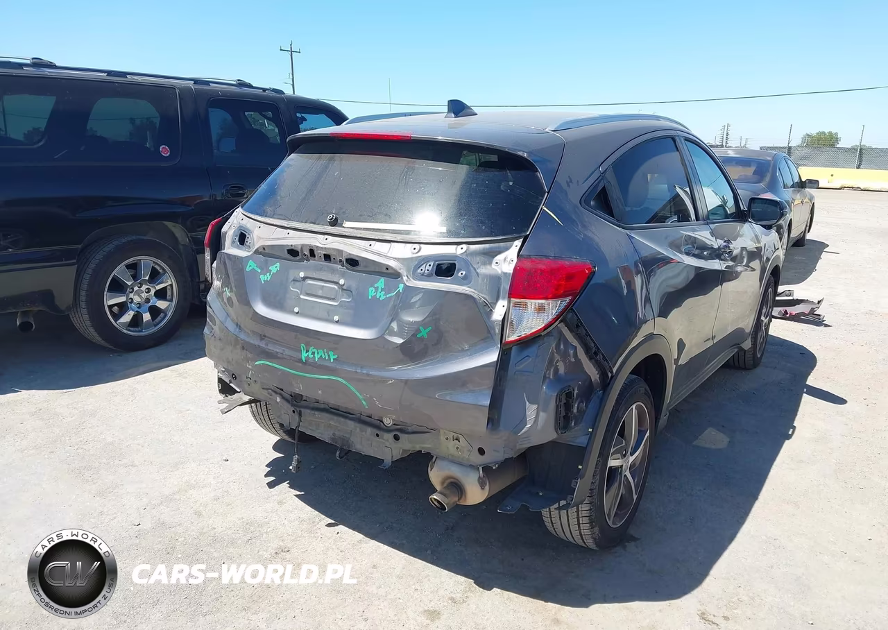 2022 Honda Hr-V Awd Ex VIN:3CZRU6H52NM753042 - 4
