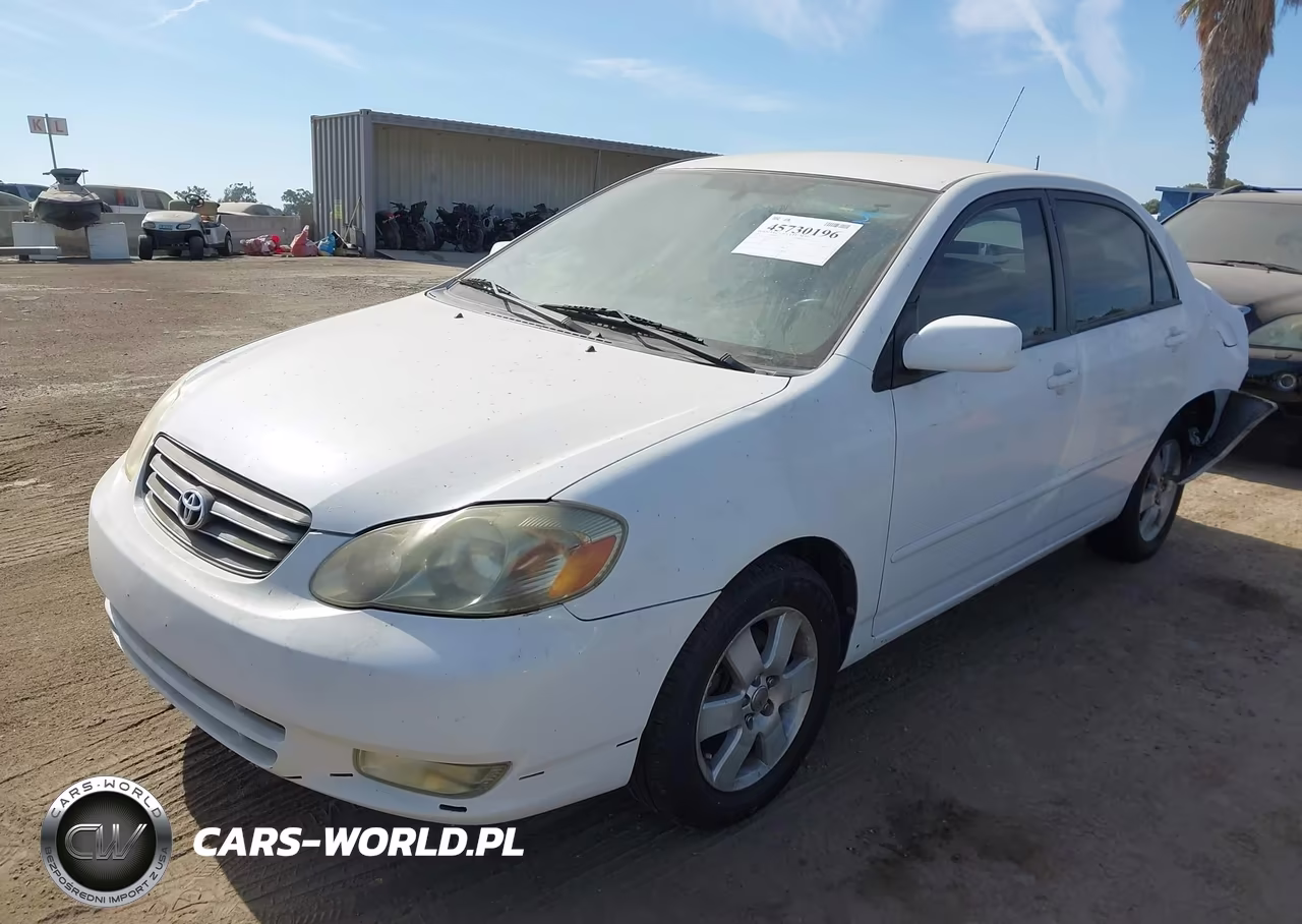 2003 Toyota Corolla S VIN:1NXBR32E83Z127354 - 2