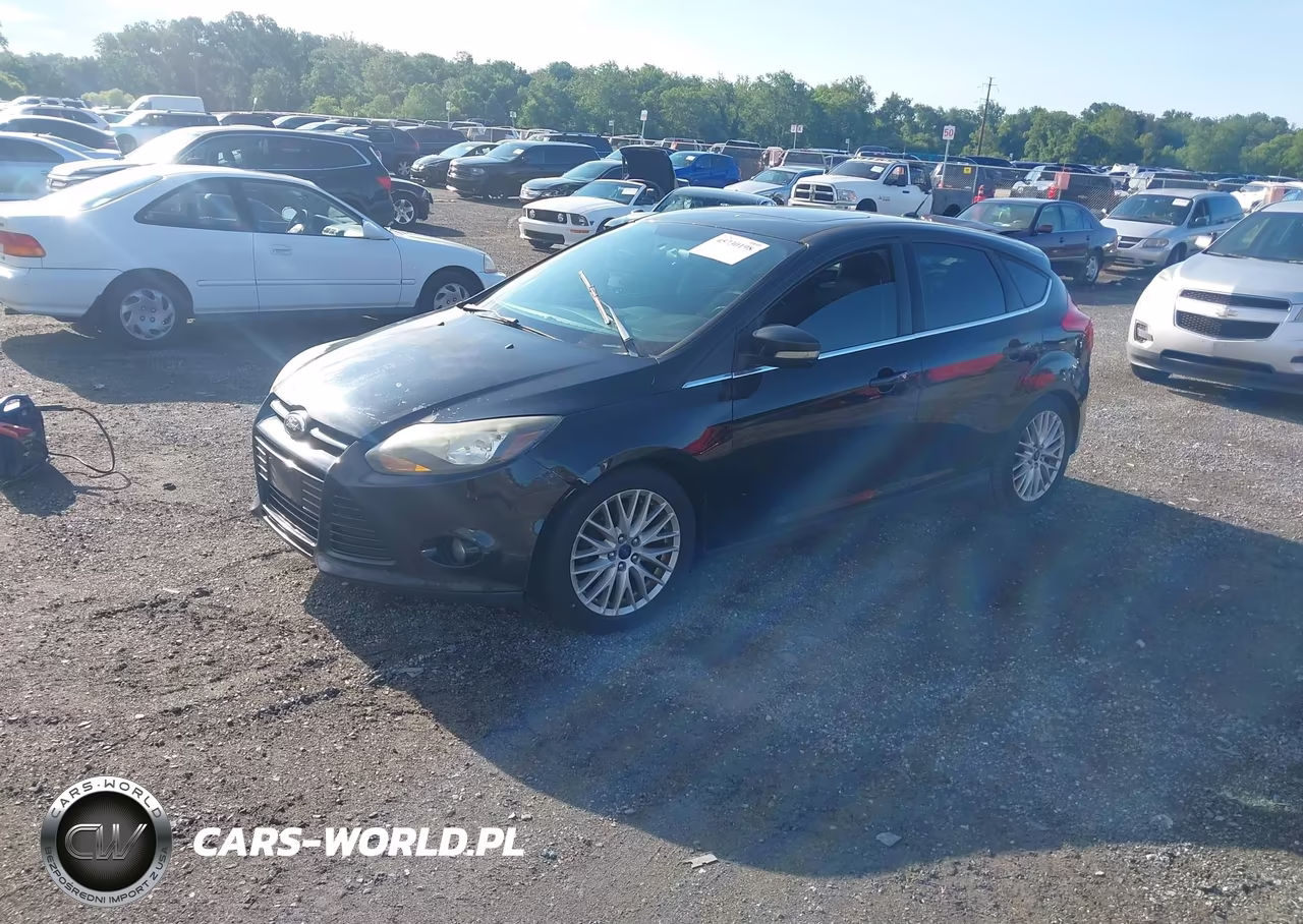 2014 Ford Focus Titanium VIN:1FADP3N23EL329683 - 2