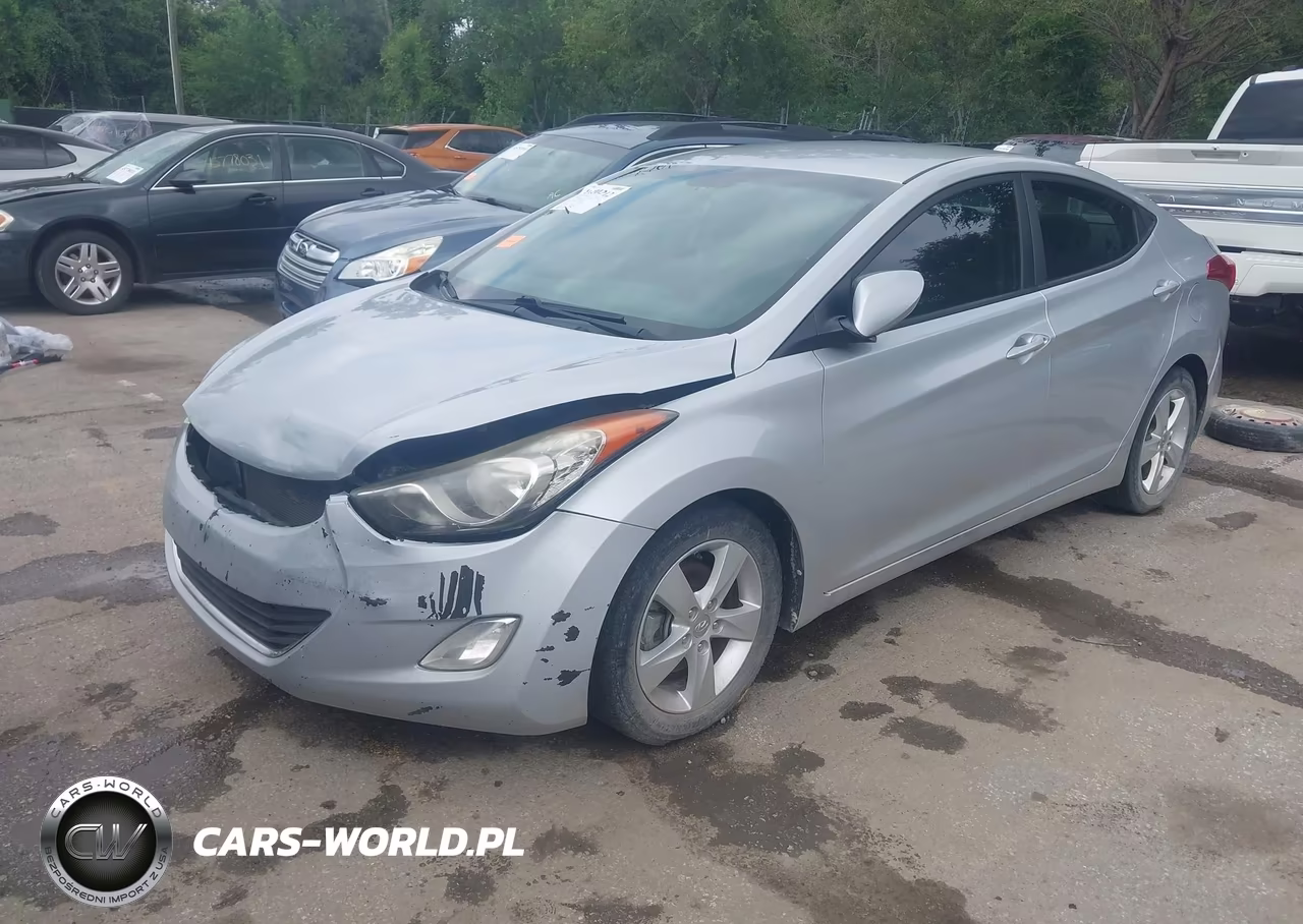 2013 Hyundai Elantra Gls VIN:5NPDH4AE4DH290781 - 2