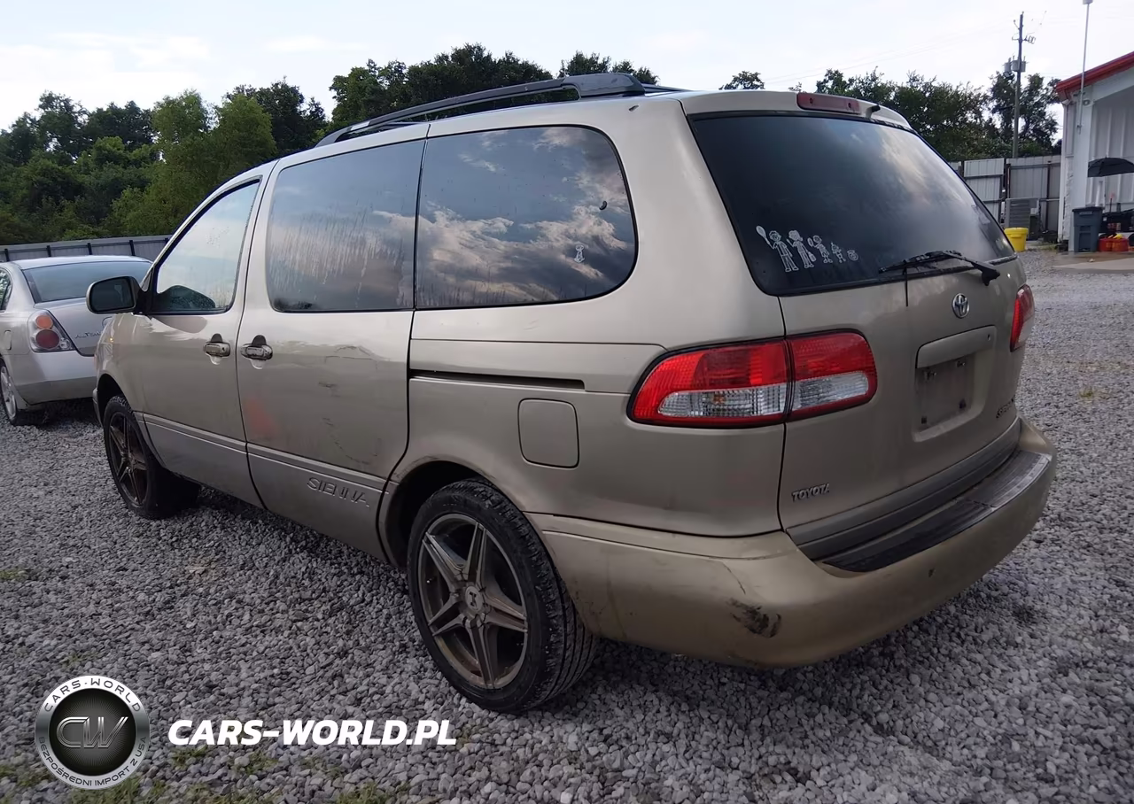 2001 Toyota Sienna Xle VIN:4T3ZF13C71U374202 - 3