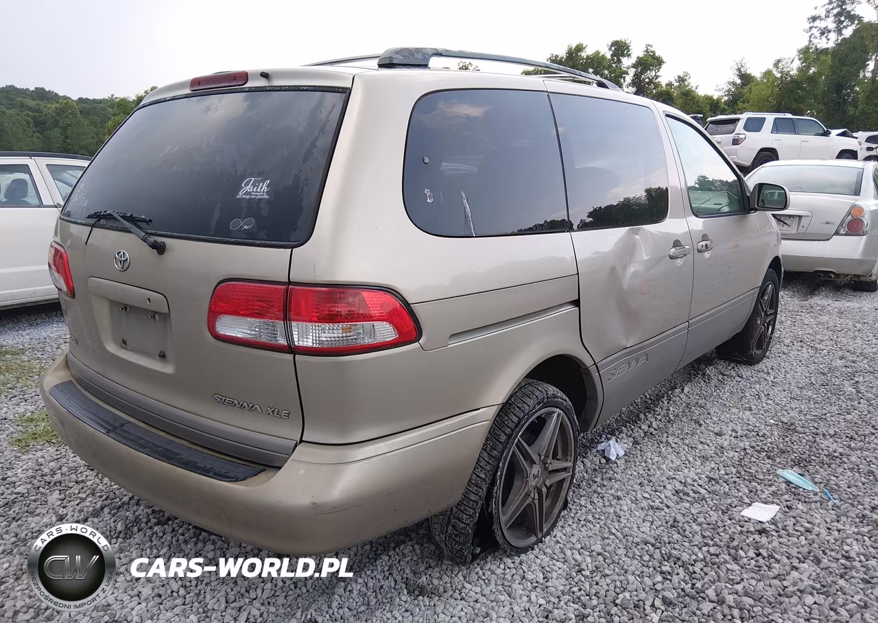 2001 Toyota Sienna Xle VIN:4T3ZF13C71U374202 - 4