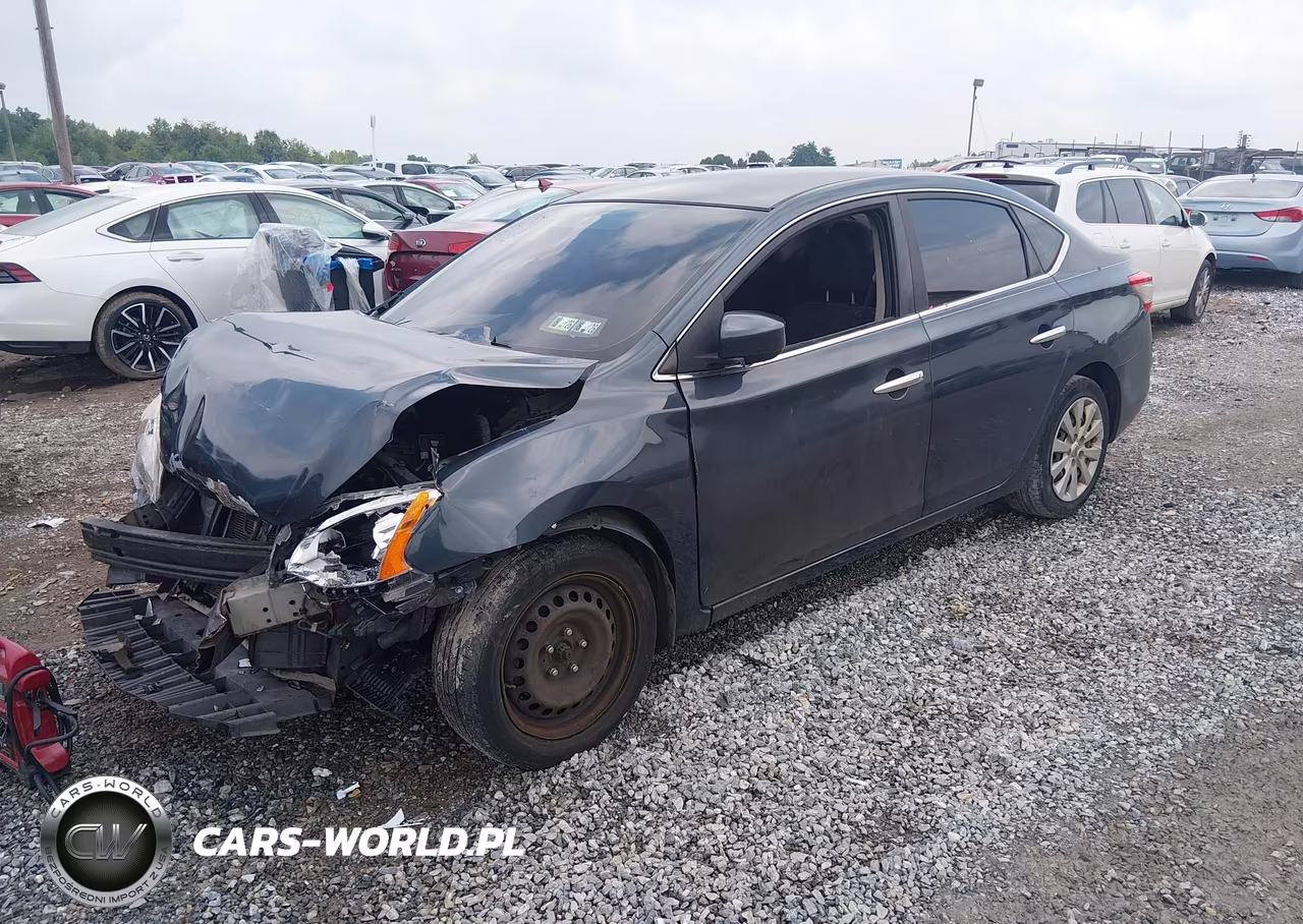 2013 Nissan Sentra Sv VIN:3N1AB7AP1DL609533 - 2