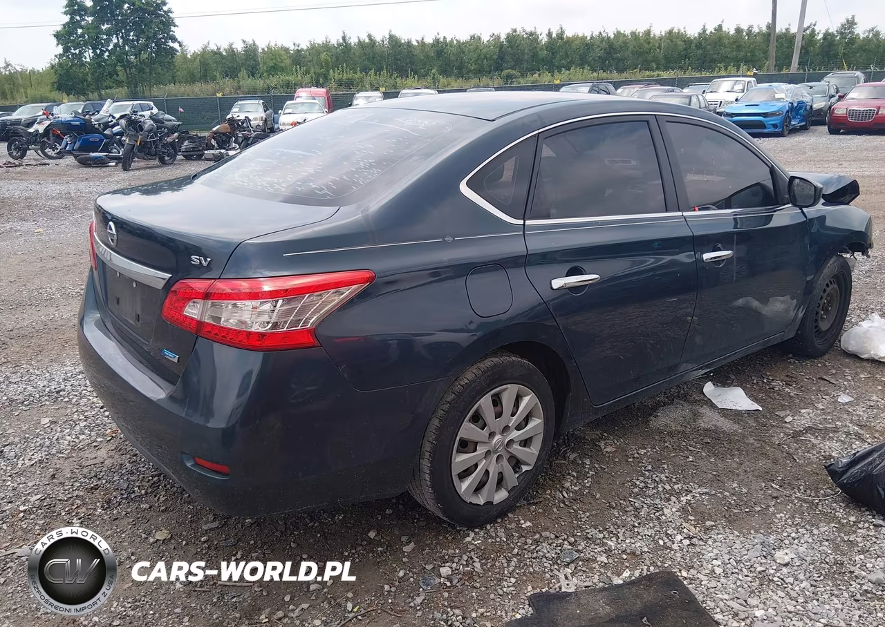 2013 Nissan Sentra Sv VIN:3N1AB7AP1DL609533 - 4