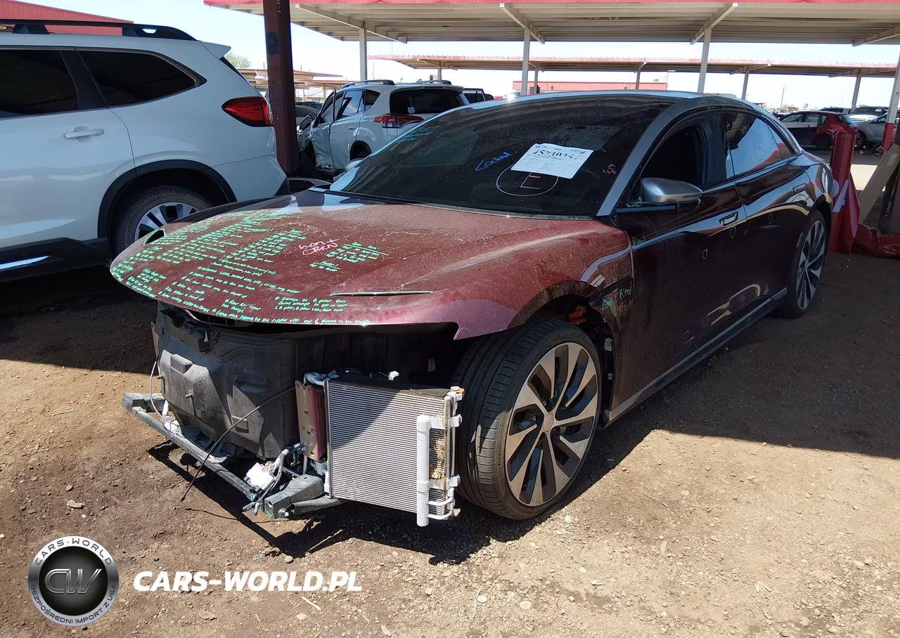 2022 Lucid Air Grand Touring VIN:50EA1GBA8NA001507 - 2