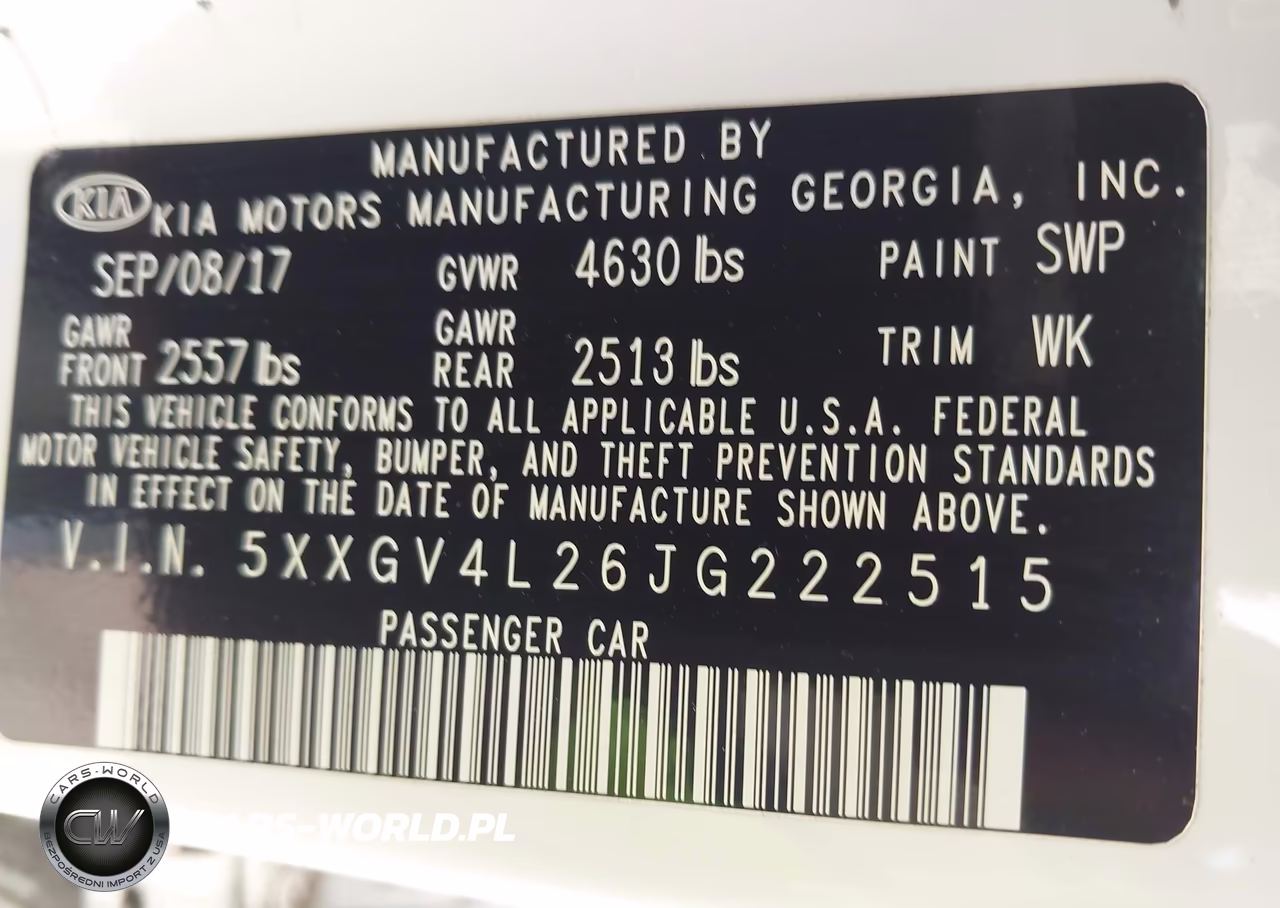 2018 Kia Optima Sx Turbo VIN:5XXGV4L26JG222515 - 9
