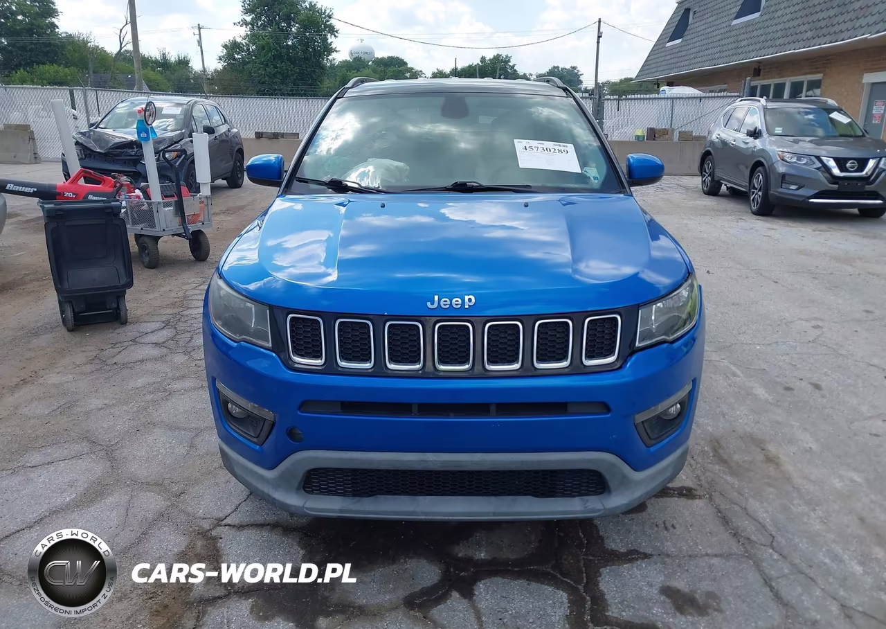 2018 Jeep Compass Latitude Fwd VIN:3C4NJCBBXJT204926 - 12